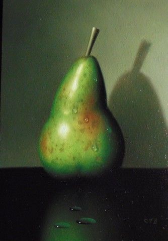Click to view detail for Green Pear 6.25 x 4.25